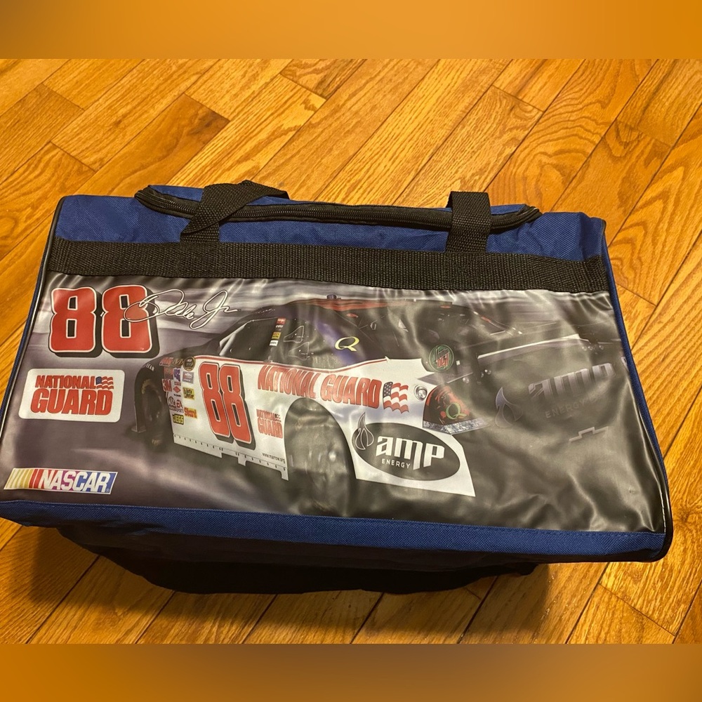 New NOS Dale Earnhardt Jr. #88 National Guard Blue Hendrick Duffel Bag 18x10x9